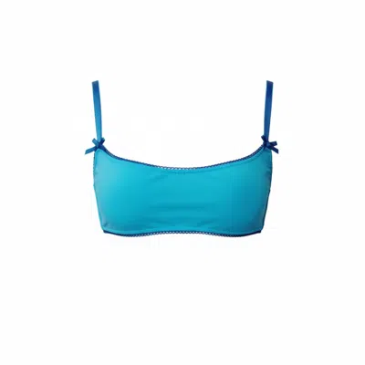 The Coolgirl Nyc Women's Jane Soft Bra In Blue