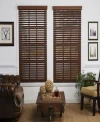 The Cordless Collection 2 In. Cordless Faux Wood Venetian Blind, 33" X 64" In Dark Oak