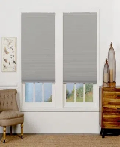 The Cordless Collection Cordless Blackout Cellular Shade 35x48 39.5x84 In Latte-whit
