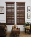 The Cordless Collection Faux Wood Venetian Blind In Brown