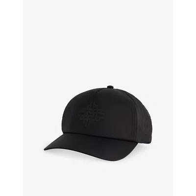 The Couture Club Kids' Aining Branded Woven Cap Black