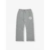 The Couture Club Kids' Fluffy Branded Knit Jogging Bottoms 1-8 Years Greymarl