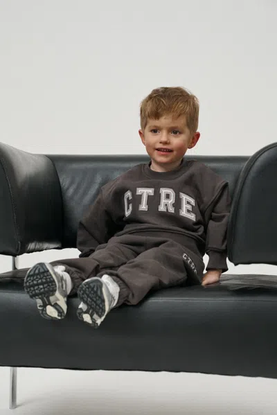 The Couture Club Junior Ctre Sweatshirt - Brown