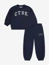 The Couture Club Kids Couture Sweatshirt And Joggers Set In Blue