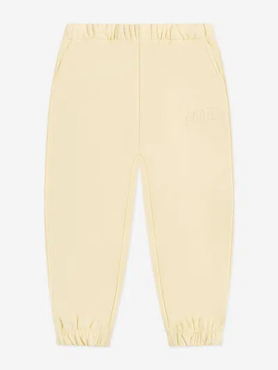 The Couture Club Kids Ctre Joggers In Yellow