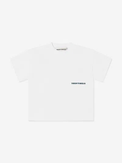 The Couture Club Kids Design Department Graphic T-shirt In White