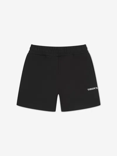 The Couture Club Kids Raw Seam Shorts In Black