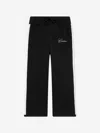 The Couture Club Kids Side Stripe Knitted Joggers In Black