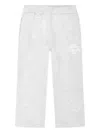 The Couture Club Logo-embroidered Track Pants In Grey