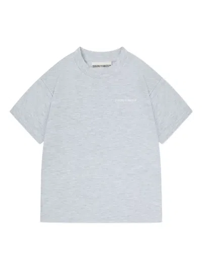 The Couture Club Kids Heavyweight Copyright T-shirt In Grey