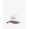 The Couture Club Mens  Copyright Cotton Baseball Cap In White