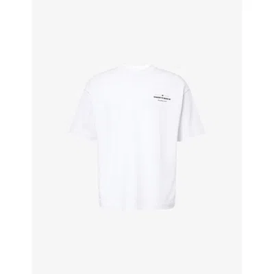The Couture Club Mens  Copyright Graphic Logo-print Cotton T-shirt