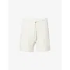 The Couture Club Mens  Launder Classics Straight-leg Cotton-jersey Shorts In Ecru