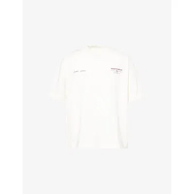 The Couture Club Mens Off White Endless Summer Cotton-jersey T-shirt Xl