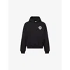 The Couture Club Mens  Emblem Relaxed-fit Cotton Hoody In Black