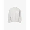 The Couture Club Mens  Fluffy Emblem Knitted Jumper In Gray