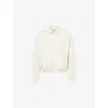 The Couture Club Mens  Launder Polo Long-sleeve Cotton-jersey Sweatshirt In Ecru
