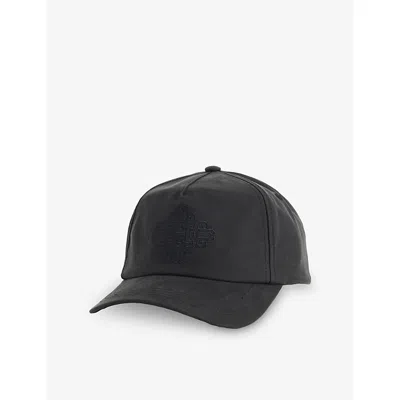 The Couture Club Mens  Logo-embroidered Cotton Cap In Black