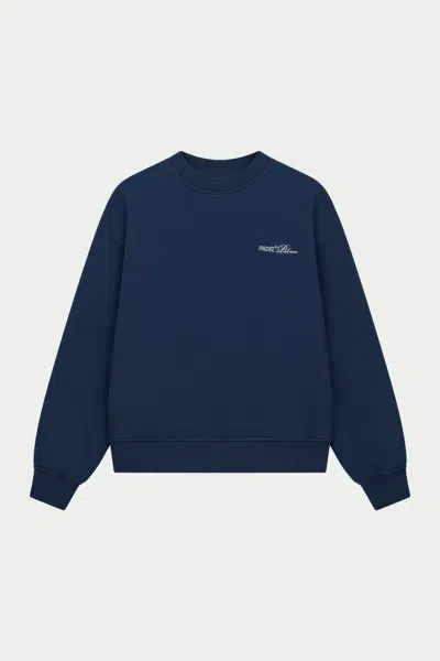 The Couture Club Padel & Palomas Sweatshirt - Navy In Blue