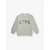 The Couture Club Kids' Regular-fit Branded Knit Jumper 1-8 Years Greymarl