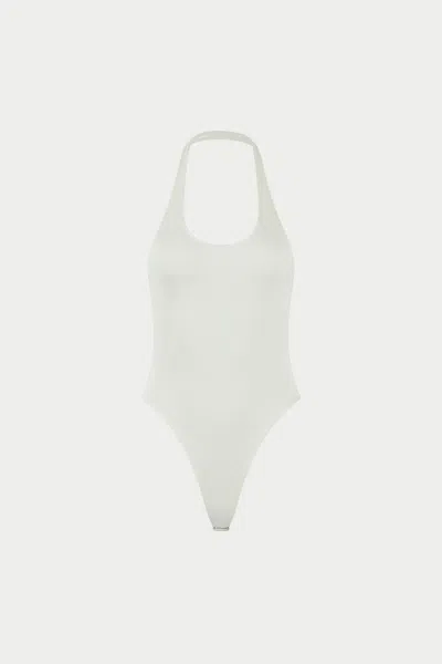 The Couture Club Scoop Neck Bodysuit - White