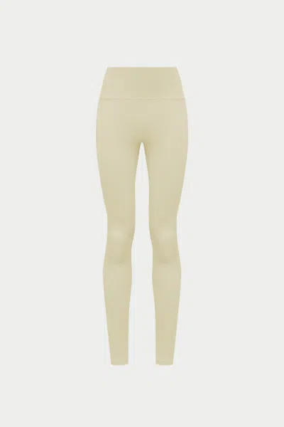 The Couture Club Sculpting Stretch Emblem Leggings - Yellow