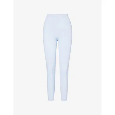The Couture Club Womens Powderblue Tcc Sculpt Stretch Leggings In Pink