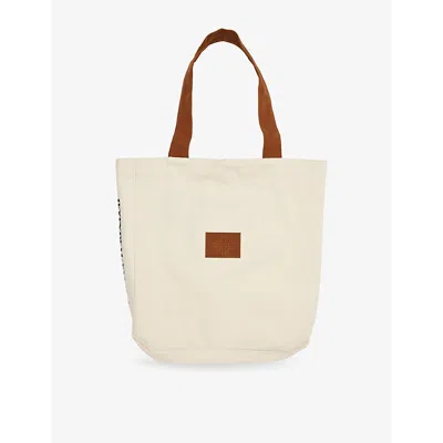 The Couture Club Womens Faux Suede Strap Cotton-blend Tote Bag Tan