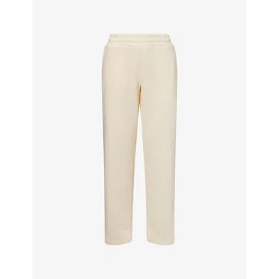 The Couture Club Womens Buttermilk Relaxed-fit Tapered-leg Cotton-blend Jogging Bottoms In Multi