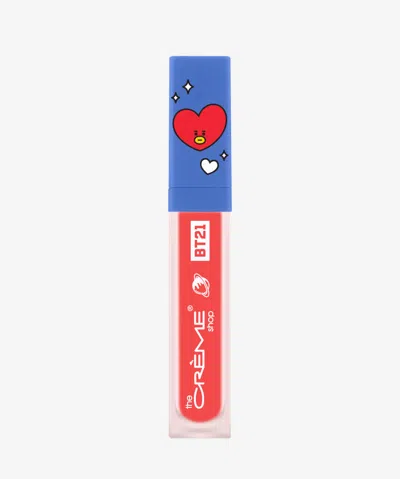 The Creme Shop Bt21 Universtain Lip Tint - Curiously Coral (tata)