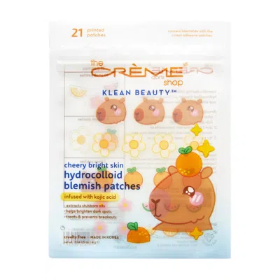 The Creme Shop Cheery Bright Skin - Capybara Klean Beauty™ Blemish Patches - 1 Pk