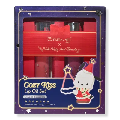 The Creme Shop Hello Kitty 2 Piece Lip Oil Set - Cozy Kiss