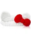The Creme Shop Hello Kitty Plush Spa Headband In Red