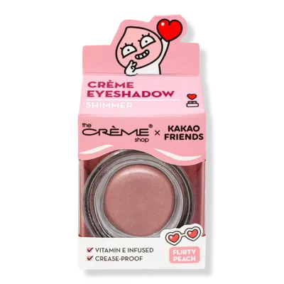 The Creme Shop Kakao Friends Creme Eyeshadow - Flirty Peach