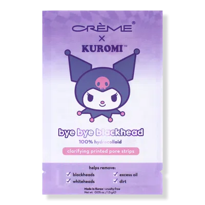 The Creme Shop Kuromi Bye Bye Blackheads Printed Pore Strips