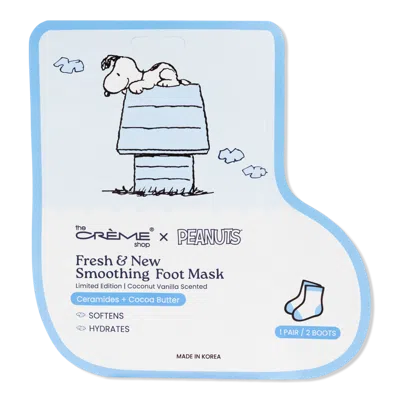 The Creme Shop Peanuts Snoopy Fresh & New Foot Mask