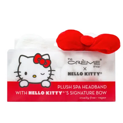 The Creme Shop Plush Spa Headband With Hello Kitty's® Signature Bow
