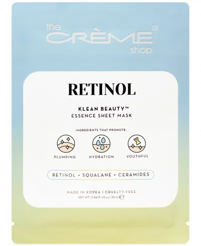 The Creme Shop Retinol Essence Sheet Mask In No Color