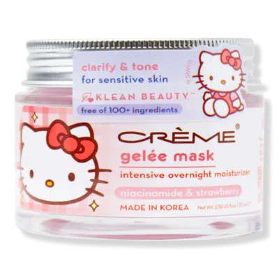 The Creme Shop Sanrio Hello Kitty Klean Beauty Intensive Overnight Moisture Gelee Mask