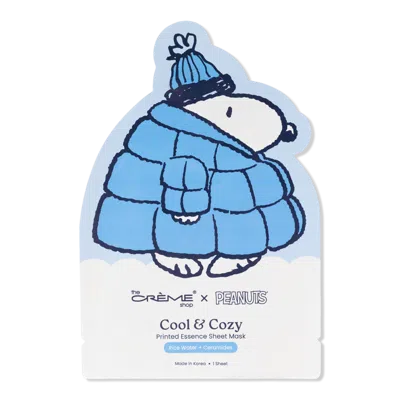 The Creme Shop Snoopy Cool 'n' Cozy Sheet Mask In Blue