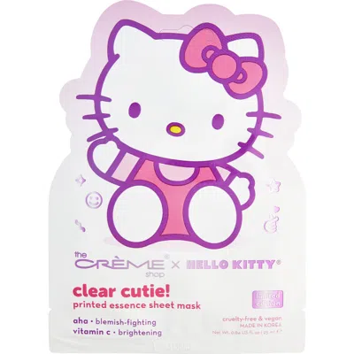 The Creme Shop X Hello Kitty Clear Cutie Printed Essence 3-pack Sheet Masks In No Color
