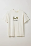 The Critical Slide Society Critical Slide Society Keep Up Graphic Tee In White, Men's At Urban Outfitters In White