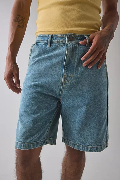 The Critical Slide Society Frank Denim Short In Blue, Men's At Urban Outfitters