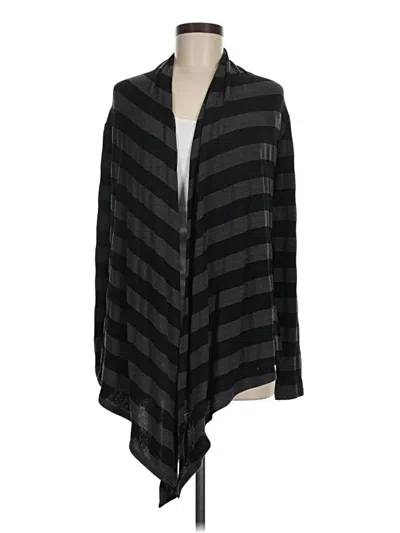 Pre-owned The Cue By Cher Qu Cardigan Sweater In Black