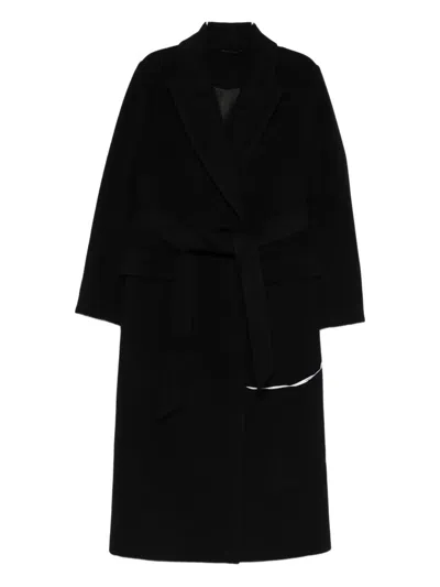The Curated Collection Parisian Coat In Black