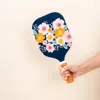 The Darling Effect Floral Pickleball Paddle In Blue In Multi