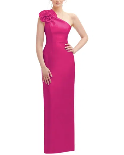 The Dessy Group Column Dress In Pink