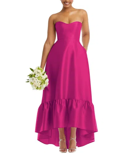 The Dessy Group High-low Dress In Pink