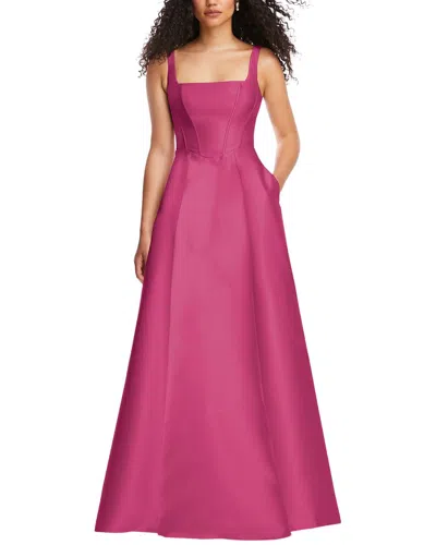 The Dessy Group Maxi Dress In Pink