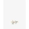 THE DIAMOND LAB THE DIAMOND LAB WOMENS YELLOW GOLD TIMELESS 18CT YELLOW-GOLD AND 2.05CT MIXED-CUT DIAMOND RING